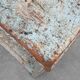 Industrial console with patina of old layers of paint, France ca. 1900