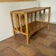 Table basse en rotin