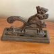 Cast iron squirrel nutcracker