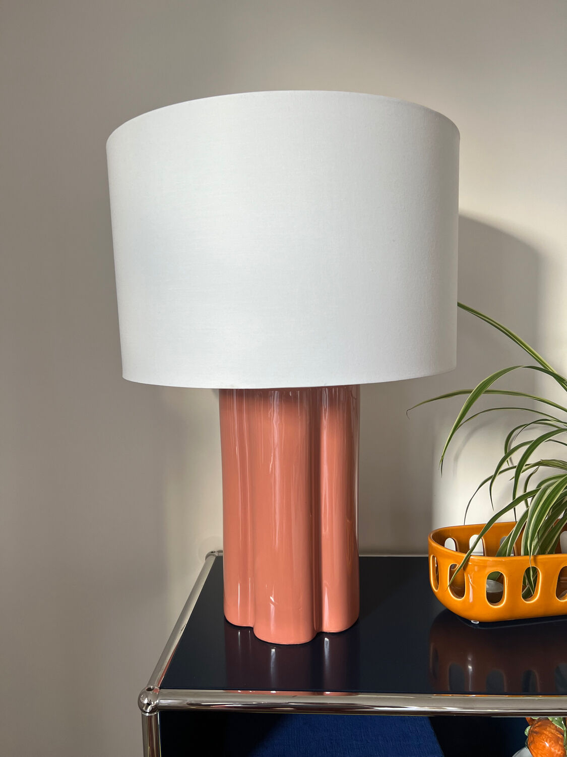 Indian ceramic lamp Mahdavi