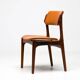 Set of 6 Danish rosewood dining chairs Model No 49 by Erik Buch