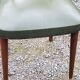 Pair of 50's Scandinavian style mahogany chairs