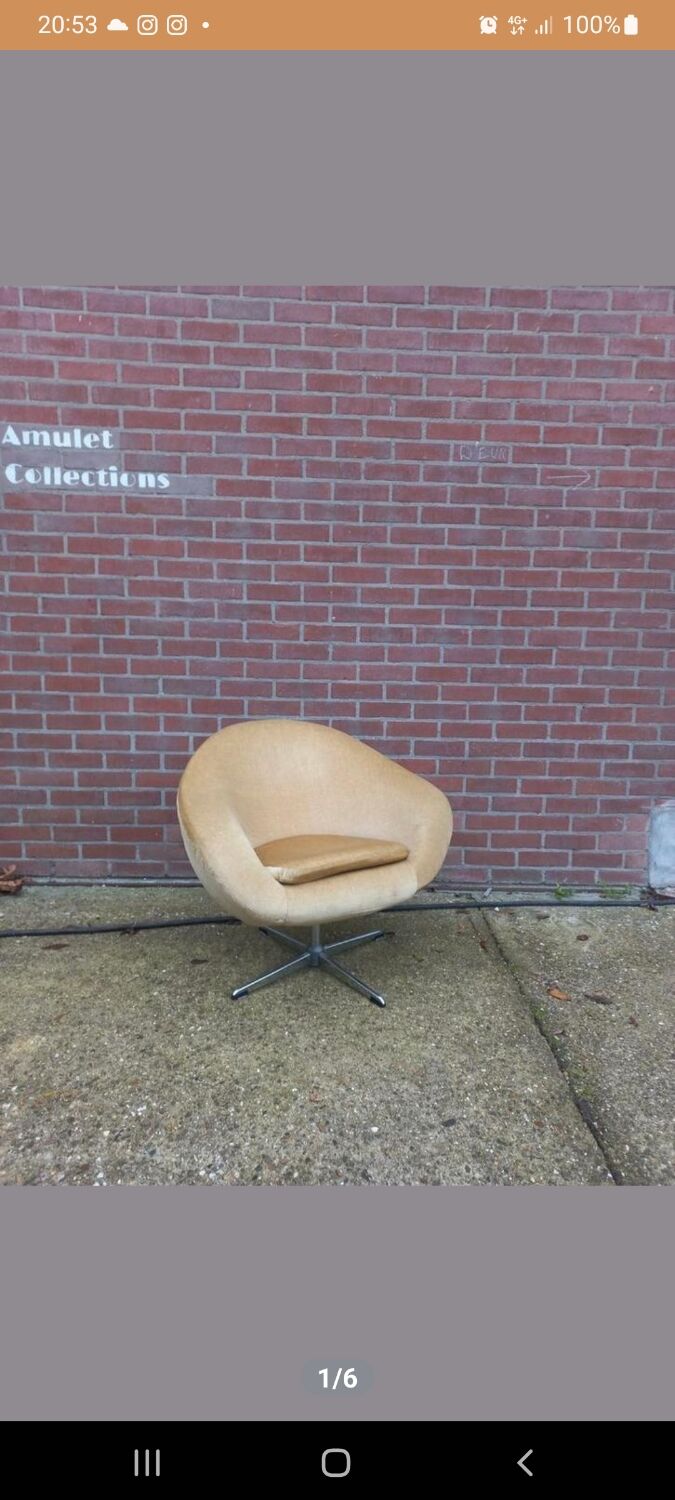 Swedish club fauteuil