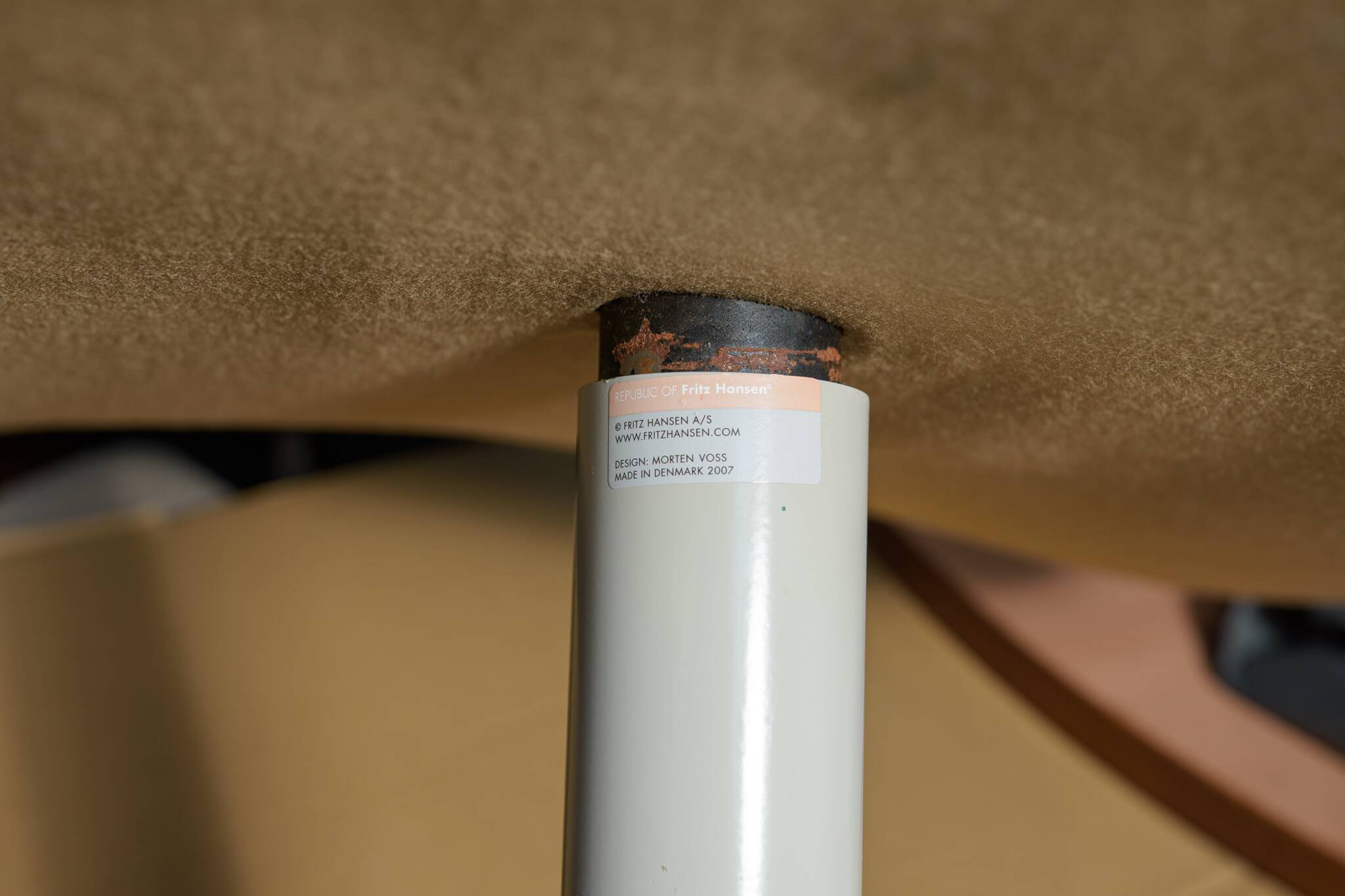 Mid-Century Lounge Armchair MV10 by Morten Voss for Fritz Hansen, 2007