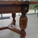 Centenary table in solid oak – Spanish Renaissance style (180 cm).