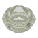 ABF Salt Shaker, art deco, transparent glass, Ząbkowice, Poland