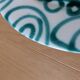 Vintage Gmundner Keramik Serving Oval Plate / Austria / Green Flamed / 2