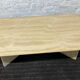 Table basse en travertin des années 70 Italy