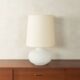 1970s table lamp, Heinz Josef Ohm, Glashütte Limburg, vintage
