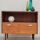 Petit meuble d'appoint buffet en bois 1970