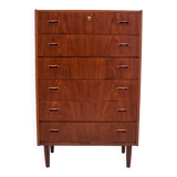 Commode en teck Denmark années 1960
