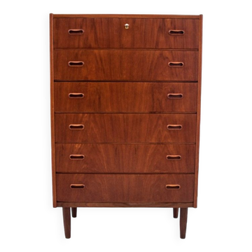 Commode en teck Denmark années 1960