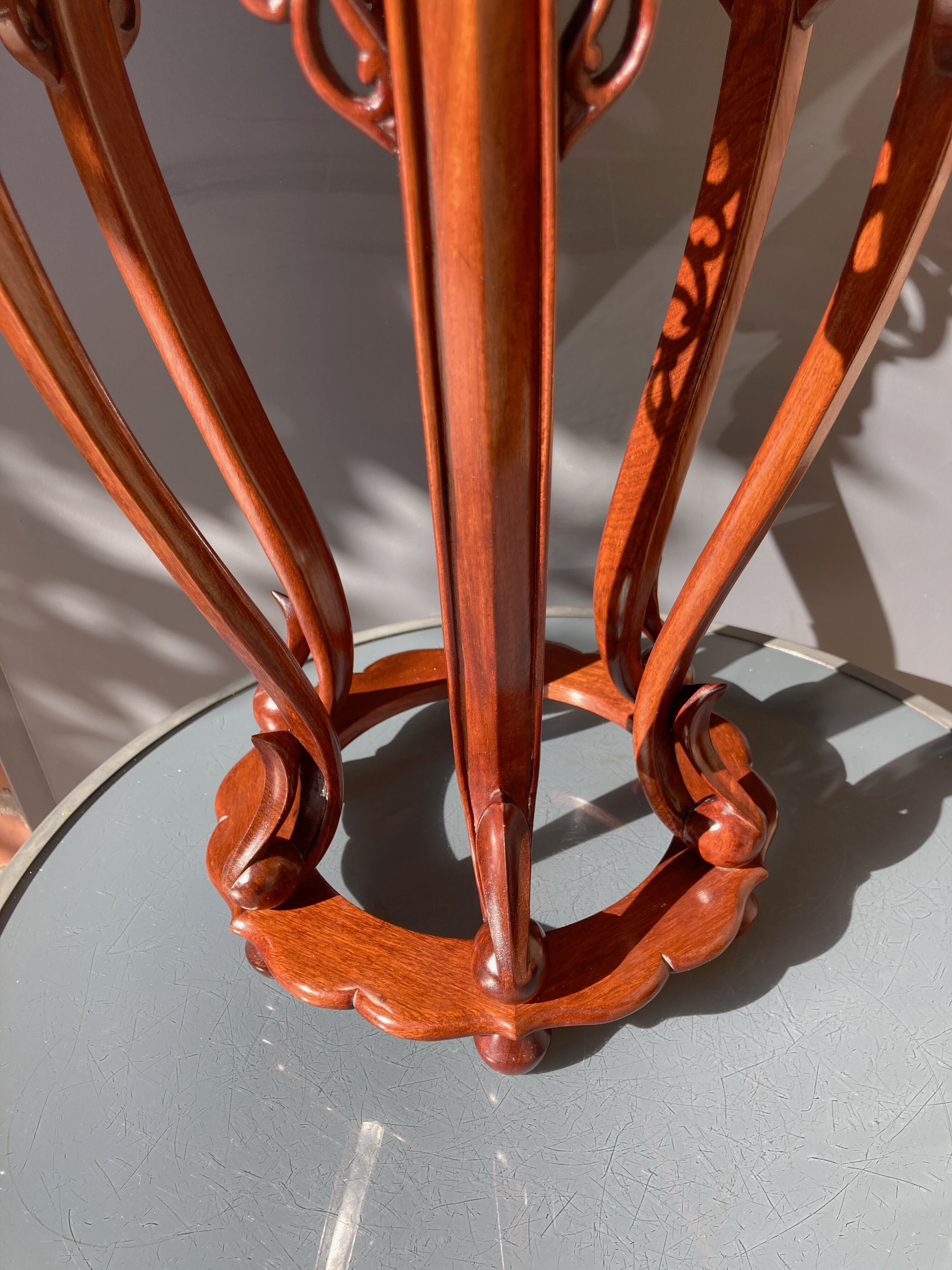 Openwork rosewood gueridon