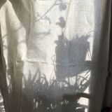 2 draps en lin blanc cassé 230cmx330cm