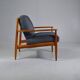 Fauteuil par Grete Jalk pour France & Daverkosen Modèle 118