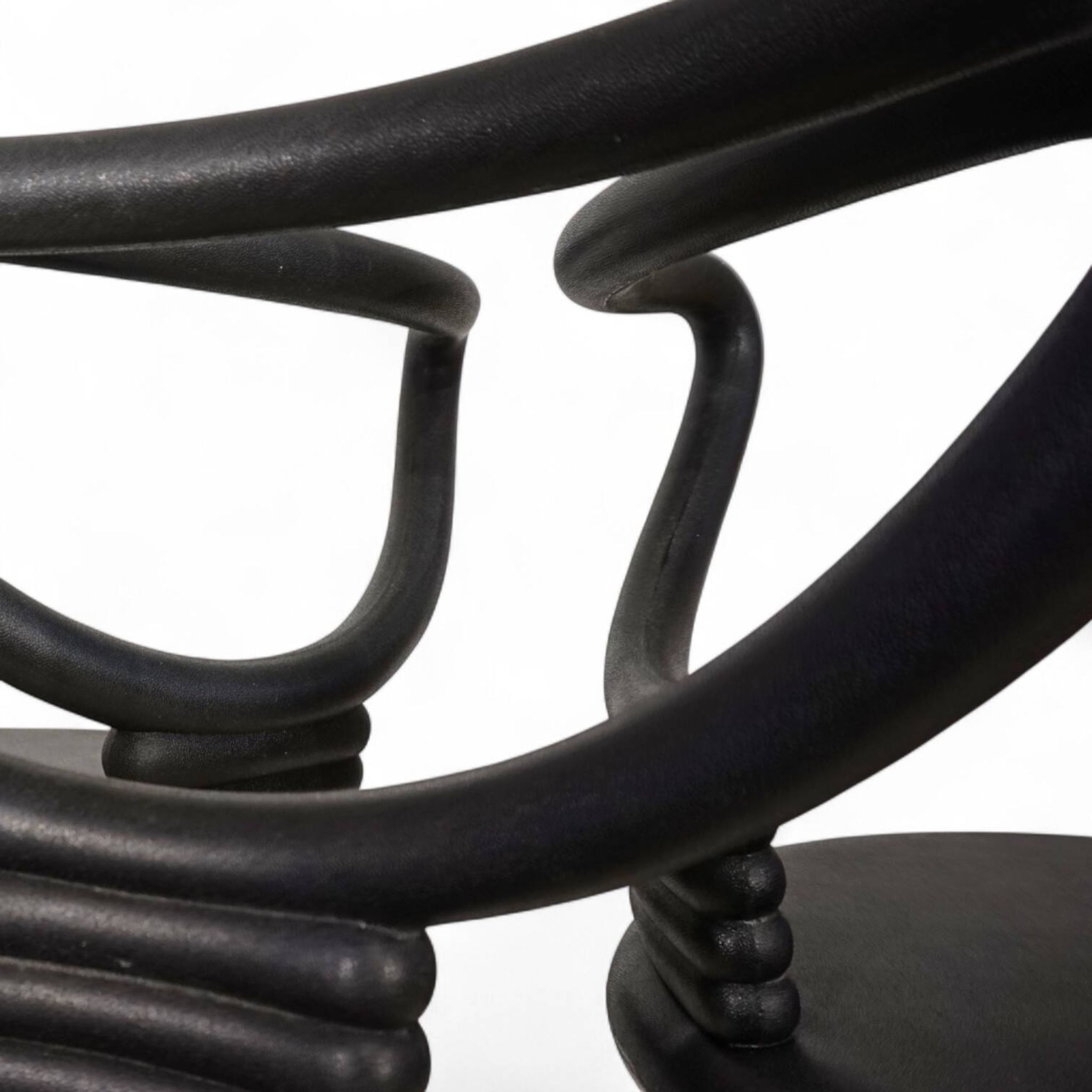Fasem Italia 3-piece set of postmodern bar stools by Nobu Tanigawa, 1990