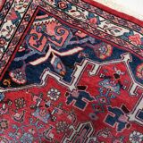 Handmade vintage Persian Bidjar rug 112cm x 176cm, 1960s