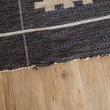 Tapis vintage suedois en laine "Rolakan" 1960