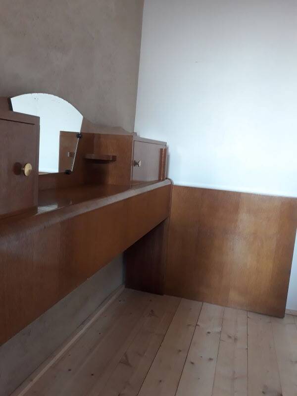 Cozy vintage headboard