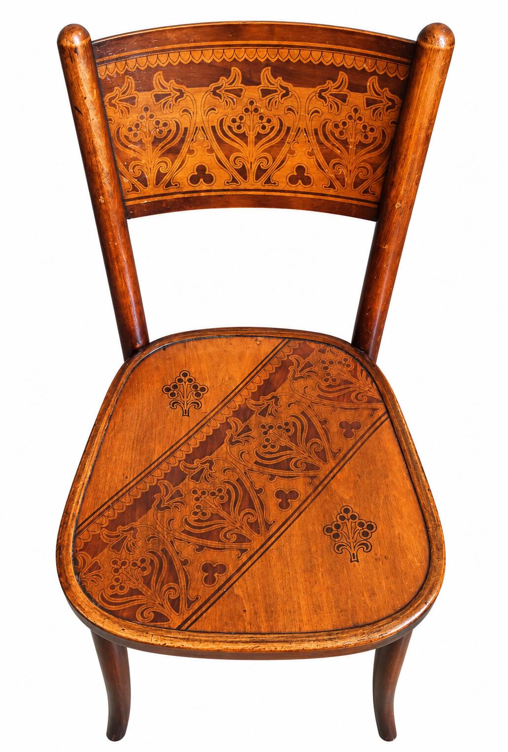 Pair of chairs Jacob & Josef Kohn Vienna 1900/1910 Art Nouveau