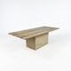 Vintage Italian Travertine Coffee Table, 1970s