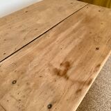 Renovated wooden side table or small desk