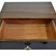 NIGHTSTAND in MACASSAR EBONY - 1960s