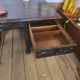 Grand Bureau Américain toutes faces Sculpté "Leopold Desk Co." – Circa 1920