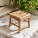 Tabouret bambou /osier vintage