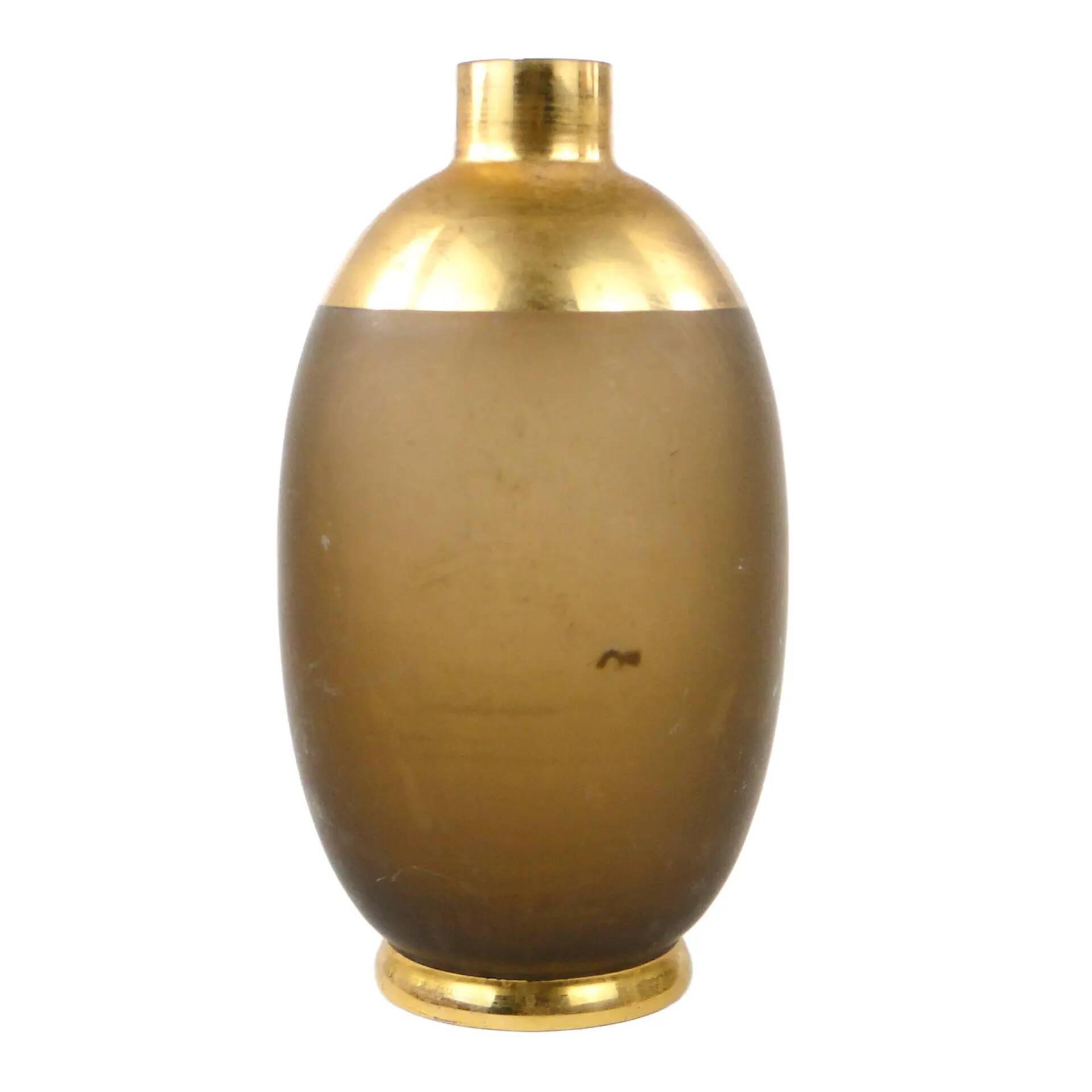 Water carafe, mid-century modern, smoked glass, Kamenický Šenov, Czechoslovakia, 1950s