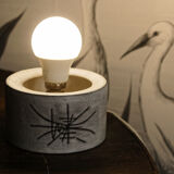 Sandstone lamp, Henri Cimal