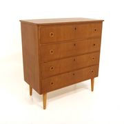 Commode scandinave en teck, Suède, 1960