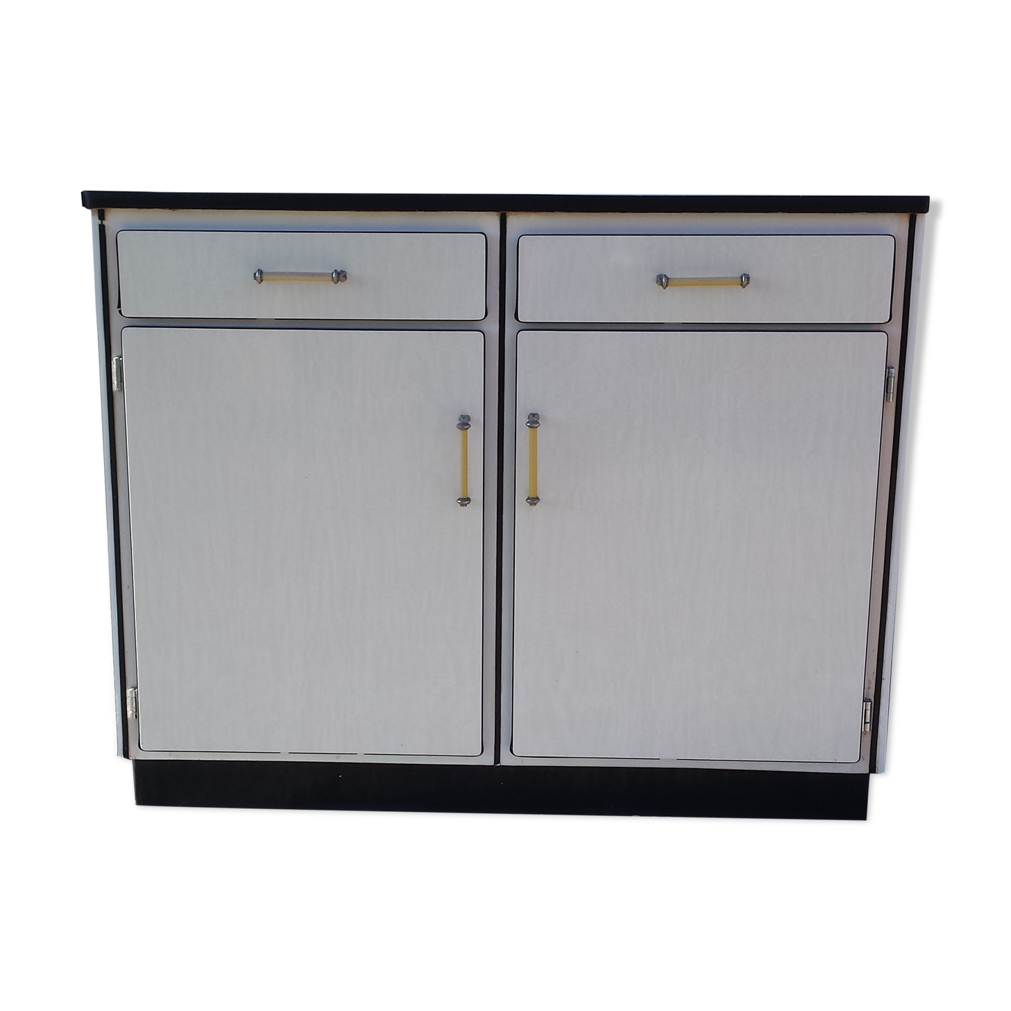 White formica furniture