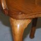 Victorian Howard & Son walnut office chair with stamp.