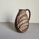 60 year pitcher / arts and crafts / collectible ceramics / vintage / signed / Mid-Century