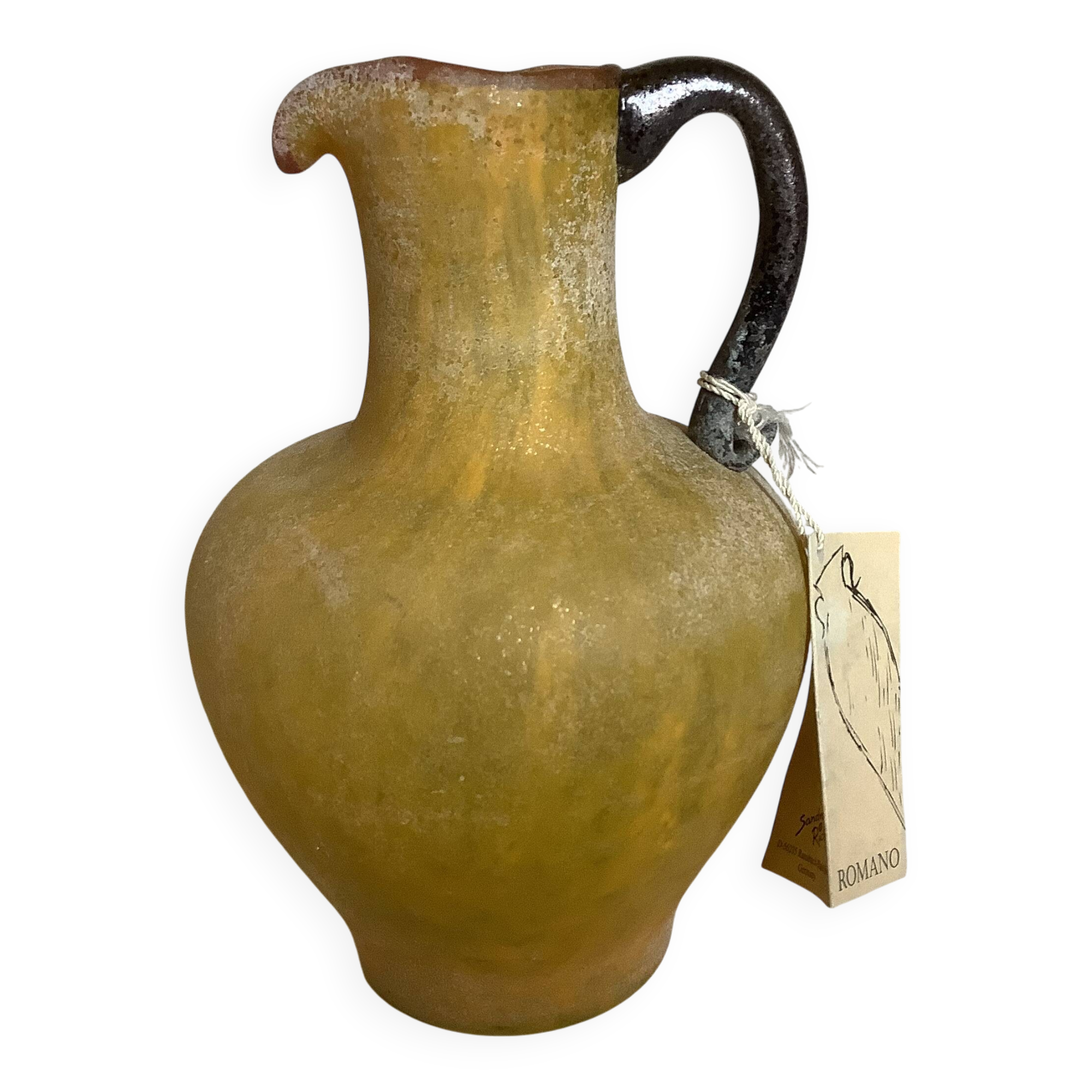 Scavo pitcher vase design Sandra Rich
