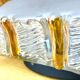 Murano glass ceiling or wall flush mount plafon light