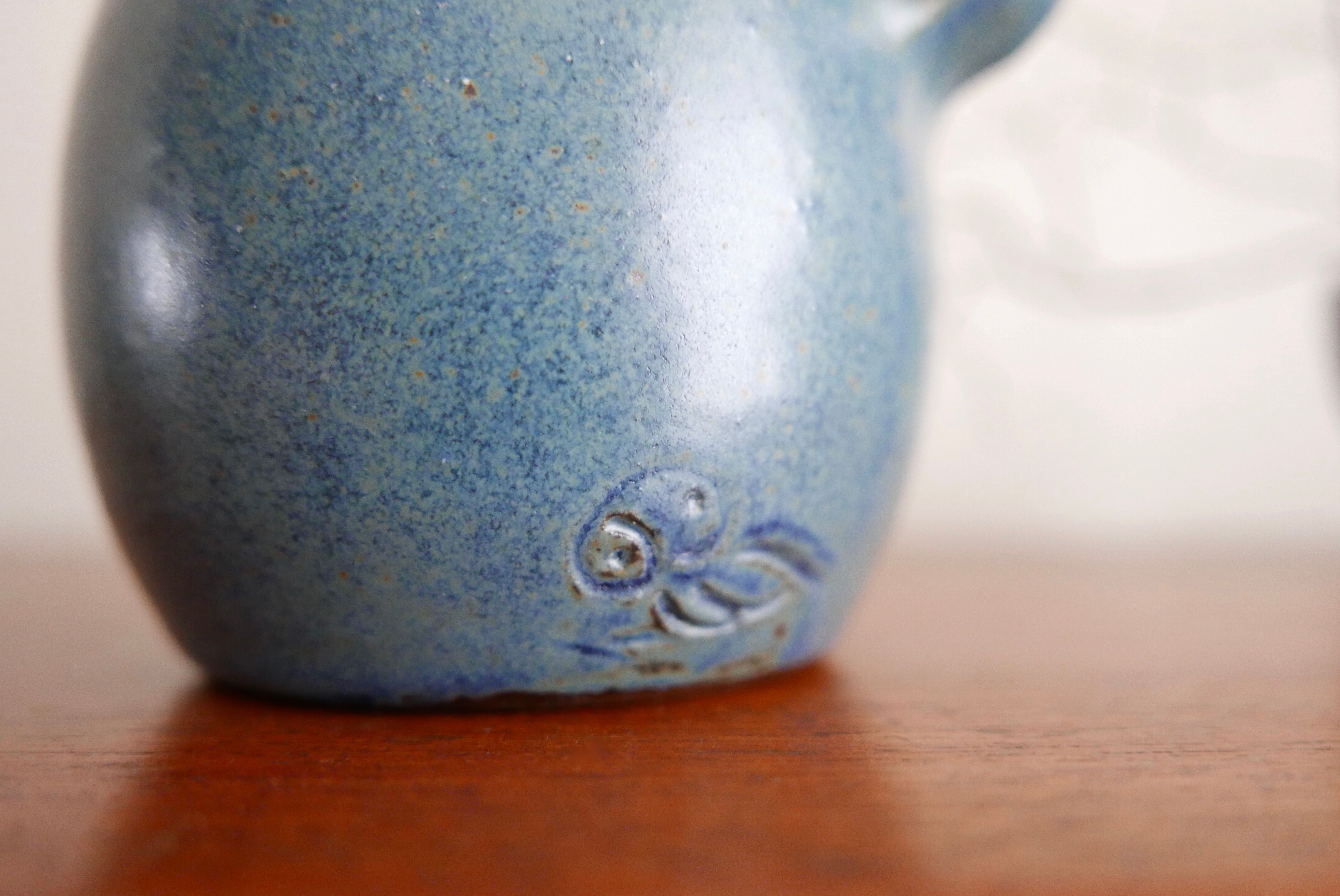 Pitcher in sandstone  by Jeanne and Norbert Pierlot 60s