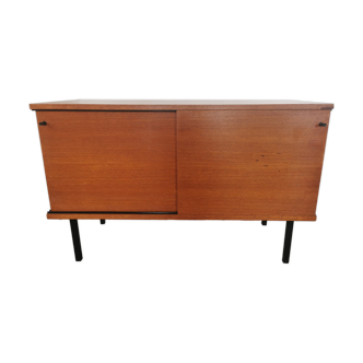 Buffet sliding teak doors by Gunther Renkel for Rego