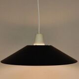 Rare black Combi Lamperne series pendant lamp by Per Iversen for Louis Poulsen