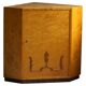 Early 20th century, Art Deco Swedish corner furniture in birch, 1930s.