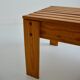 Vintage Brutalist coffee table/newspaper rack, 1960s/1970s