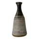 Matte glazed stoneware vase, signed, La Borne or Puisaye around 1970.