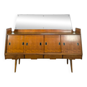 Teak enfilade by Vittorio Dassi for La Permanente Mobili Cantù