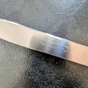 Set of 8 Art Deco Knives with Boxwood Handles & Blades "La Mouette"