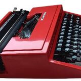 Olivetti oxford s writing machine red
