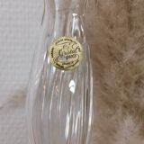Old Arques crystal soliflore vase "Iris"