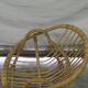 Children's rattan/bamboo shell armchair