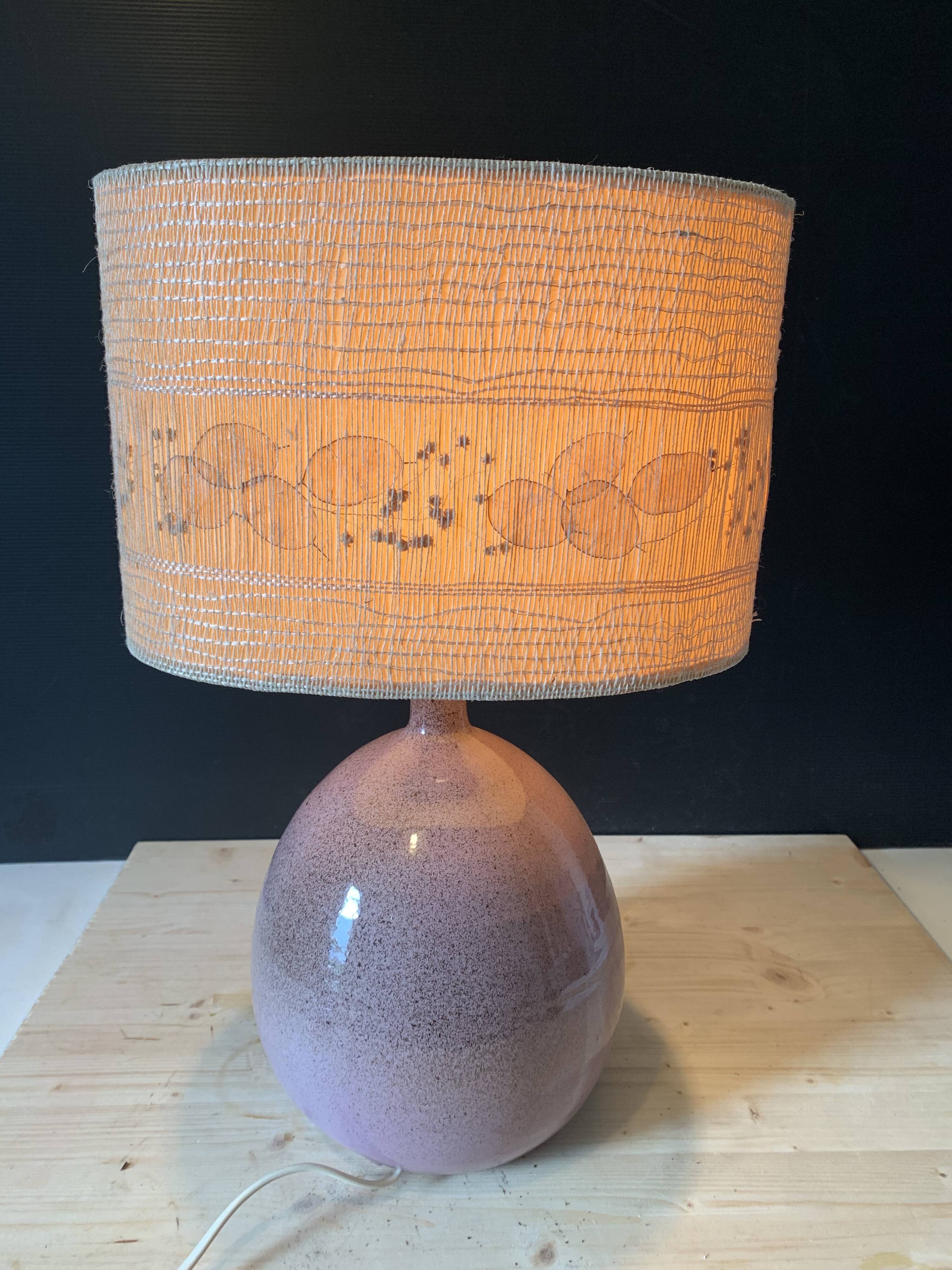 Sandstone lamp The Cyclades Anduze