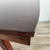 Table Mid Century en stratifié palissandre